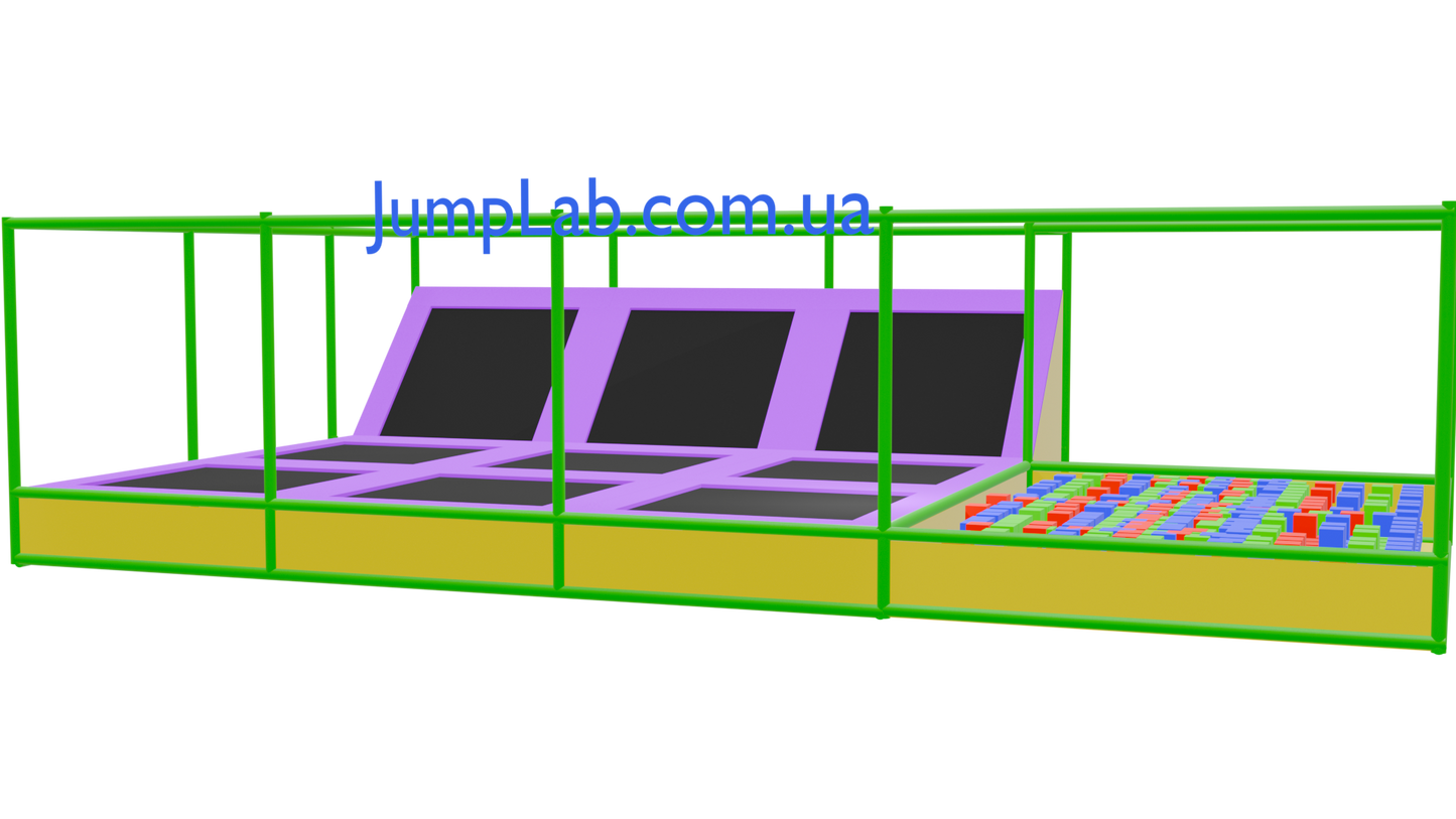 Батутна арена Стандарт JampLab