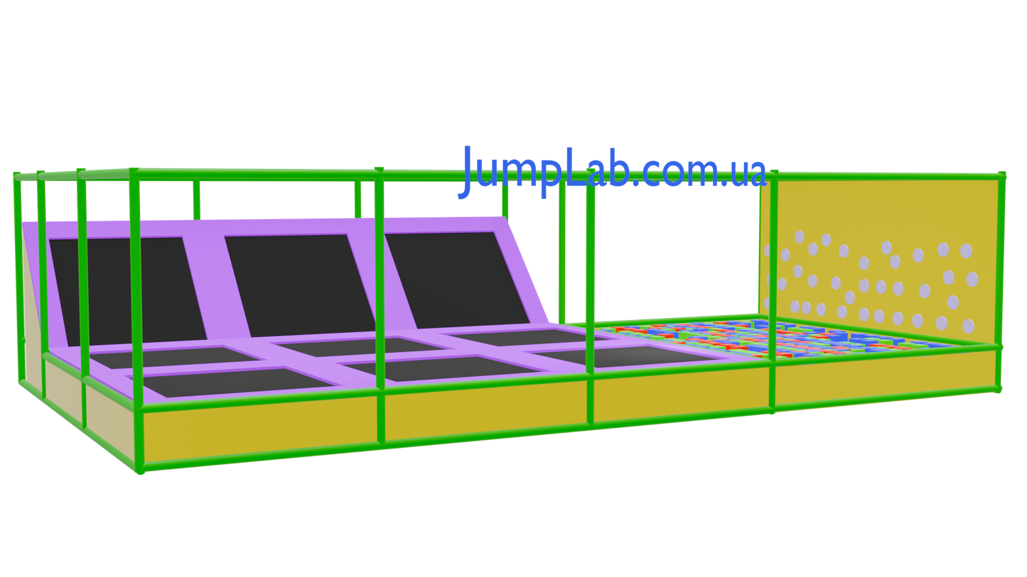 Батутна арена Стандарт JampLab