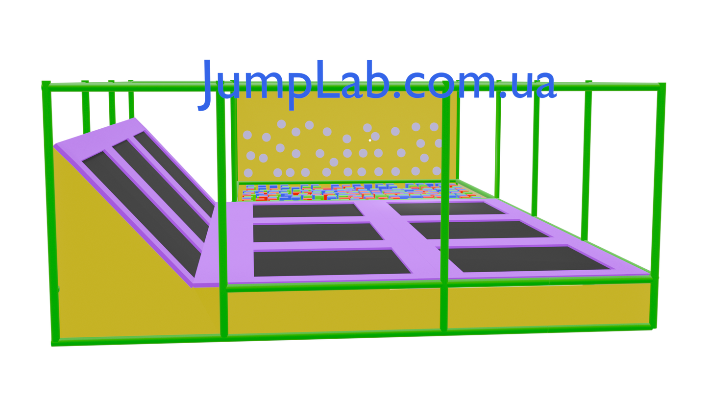 Батутна арена Стандарт JampLab