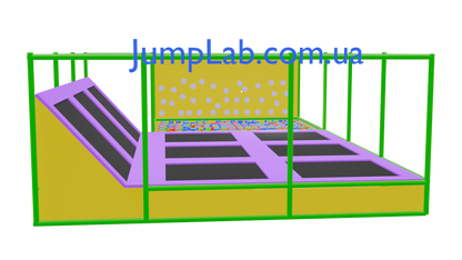 Батутна арена Стандарт JampLab