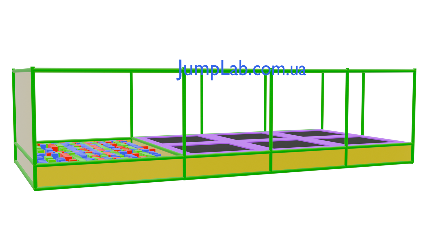 Батутная арена Максимум JampLab