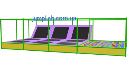 Батутна арена Стандарт JampLab